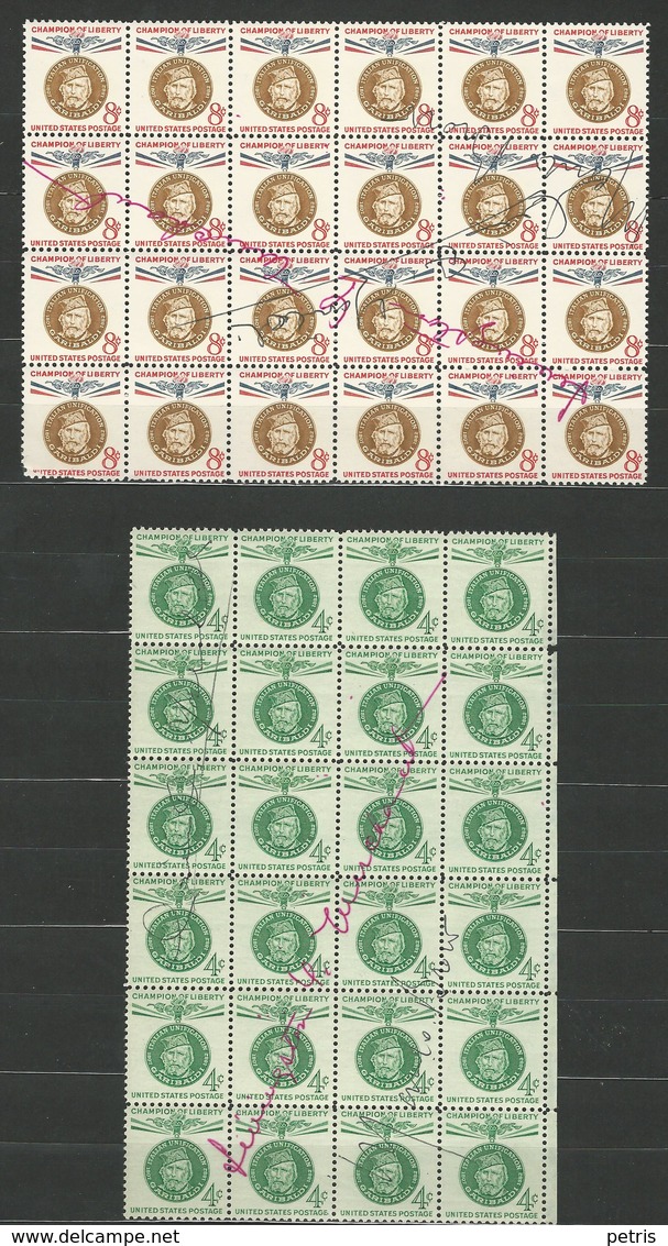 USA -  1960 Giuseppe Garibaldi Used And MNH** Gum Intact - Otros & Sin Clasificación