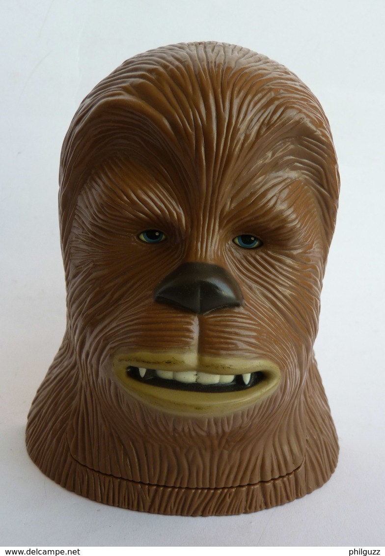 FIGURINE TETE MICRO MACHINE STAR WARS ACTION FLEET CHEWBACCA - La Guerre Des Etoiles 1995 - Autres & Non Classés