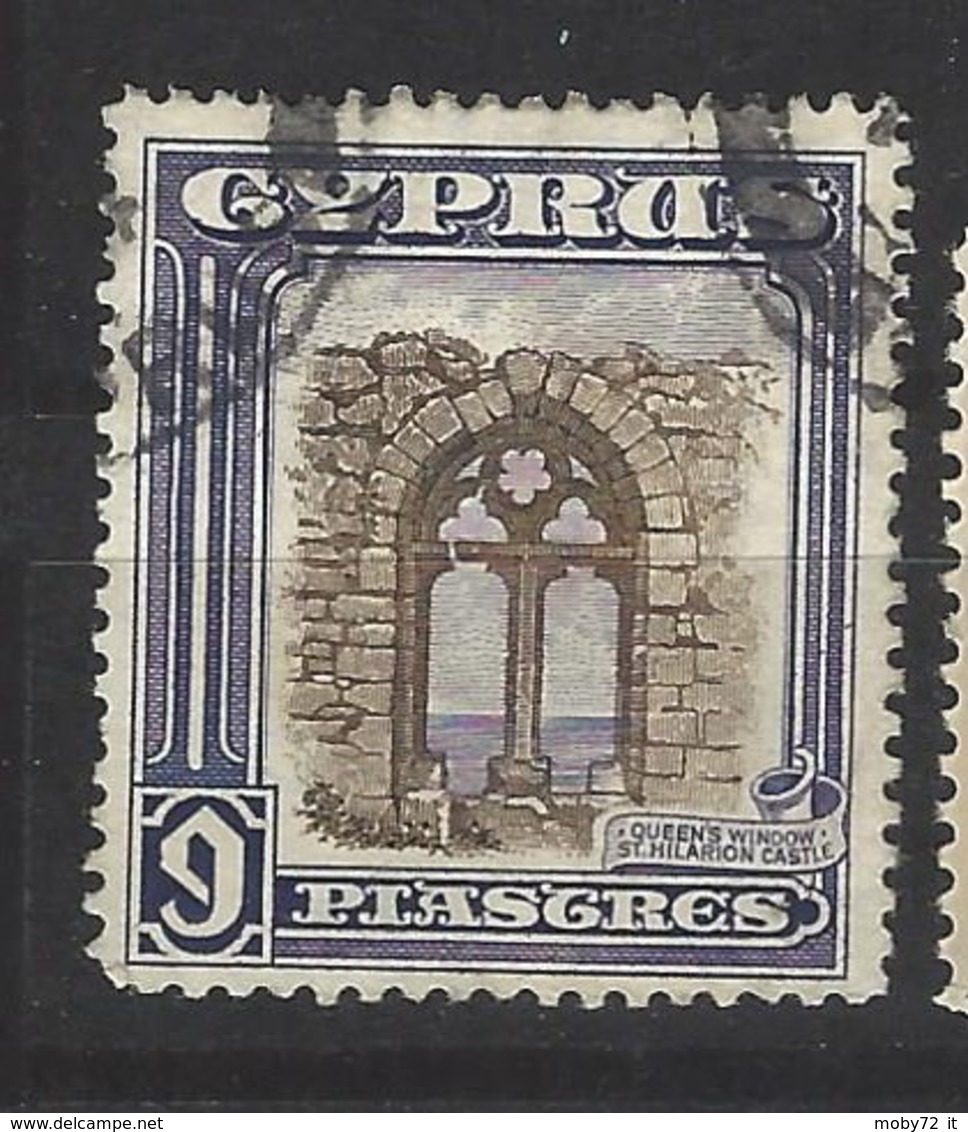 Cipro - 1934 - Usato/used - Monuments - Mi N. 126 - Zypern (...-1960)