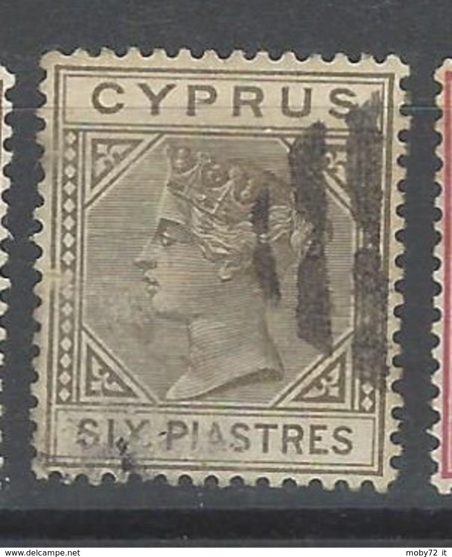 Cipro - 1882 - Usato/used - Queen Victoria - Mi N. 21 - Chypre (...-1960)