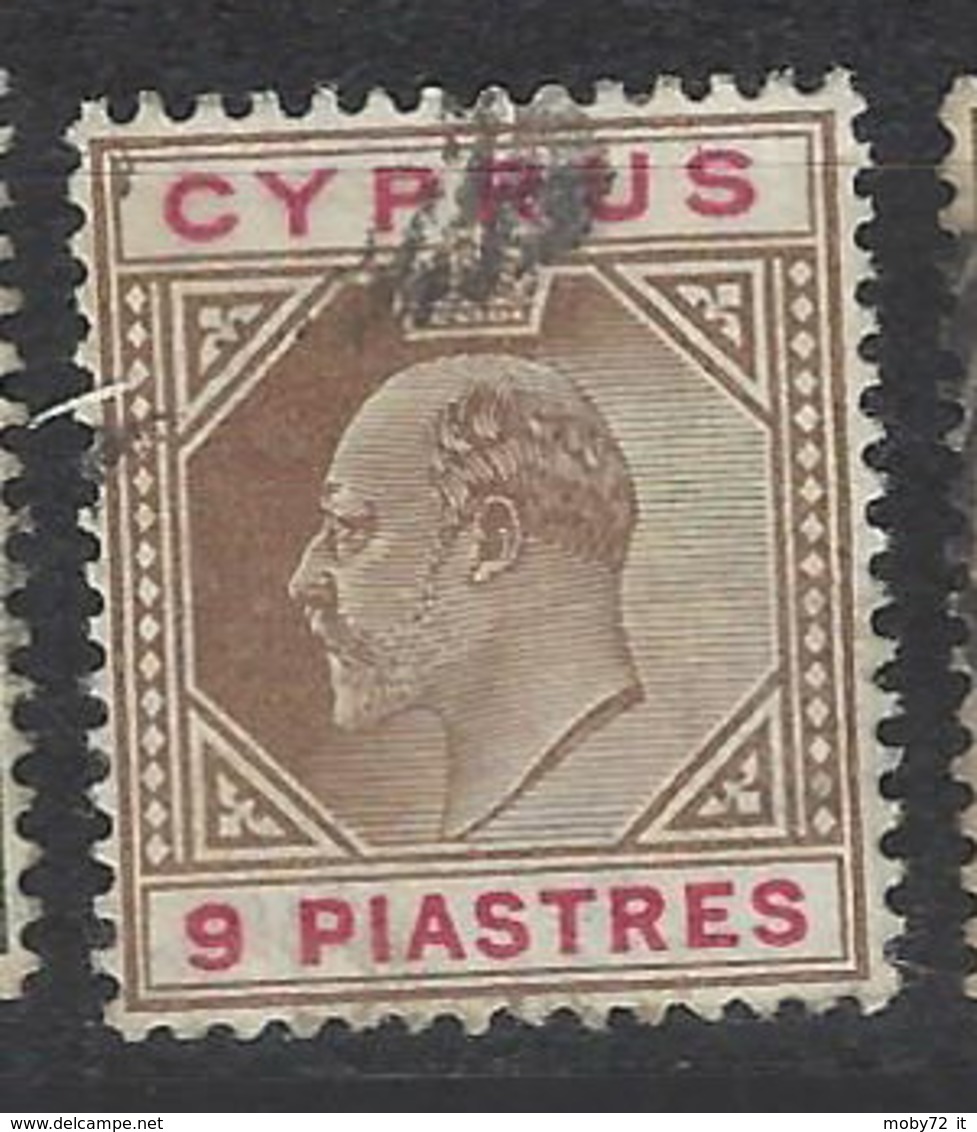 Cipro - 1904 - Usato/used - King Edward VII - Mi N. 54 - Cyprus (...-1960)