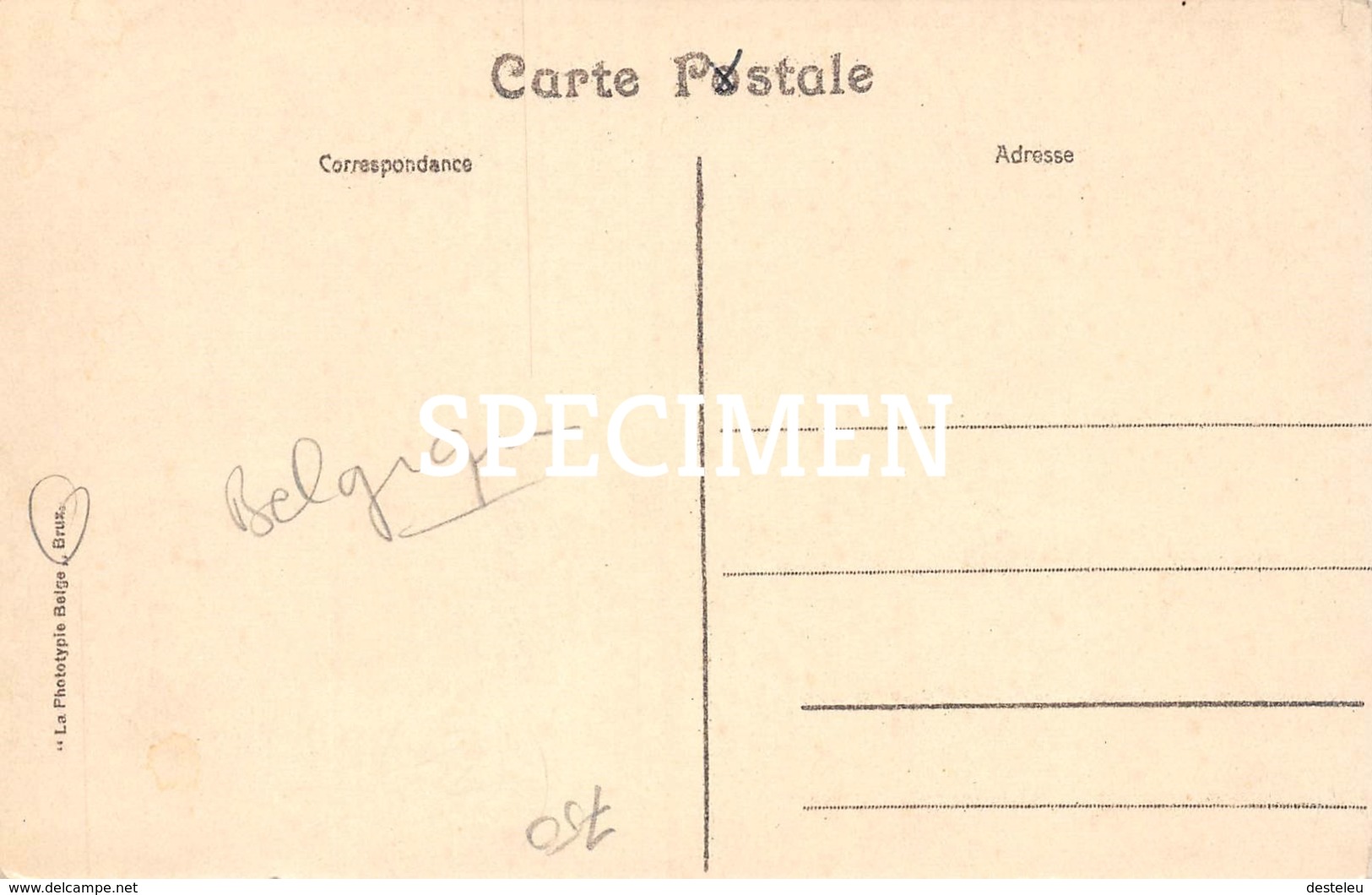 Pensionnat De La Ste Union Des SS CC - Cour De Récréation - Solre-sur-Sambre - Erquelinnes