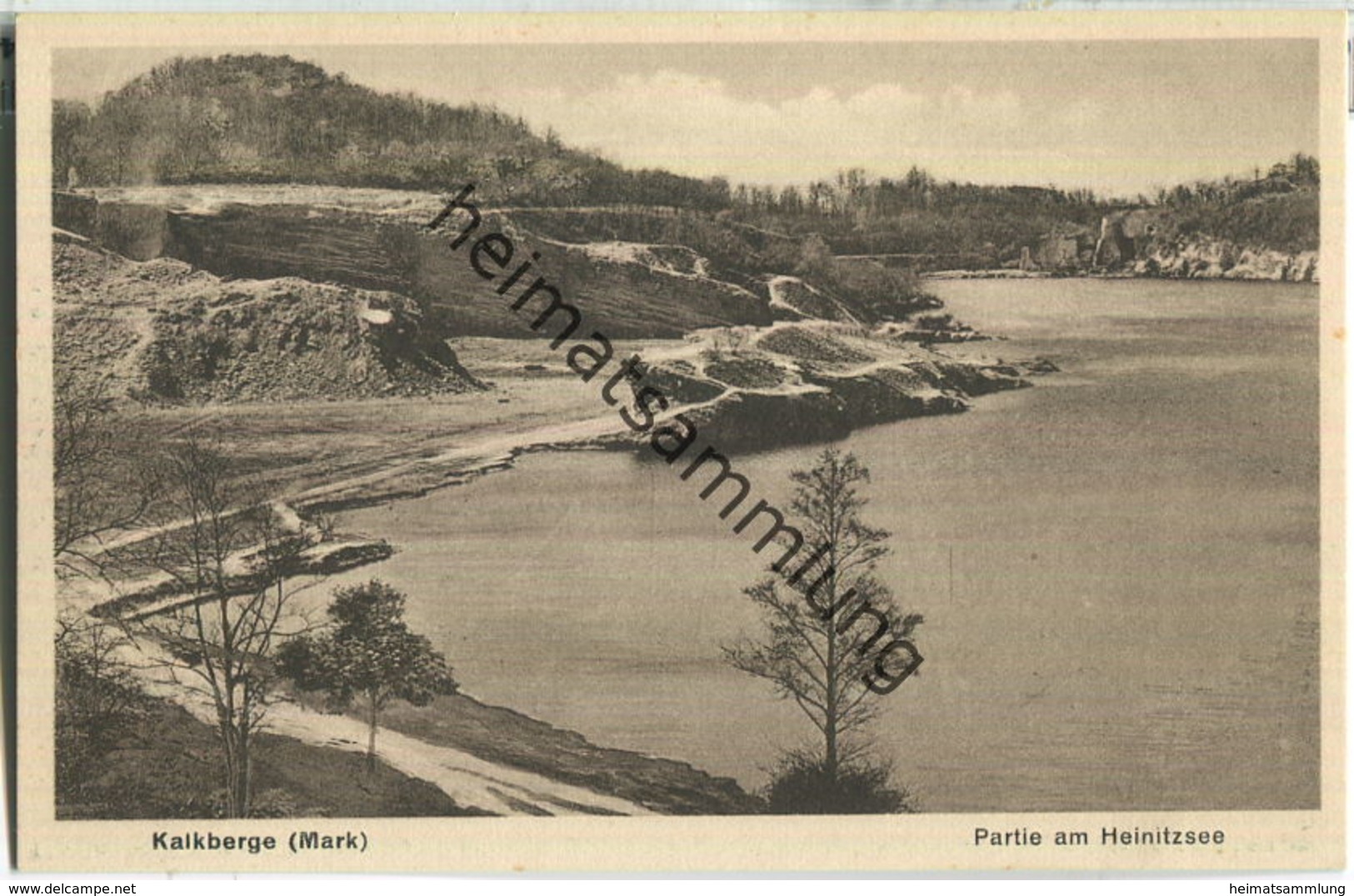 Kalkberge (Mark) - Partie Am Heinitzsee - Verlag W. Meyerheim Berlin 1934 - Ruedersdorf