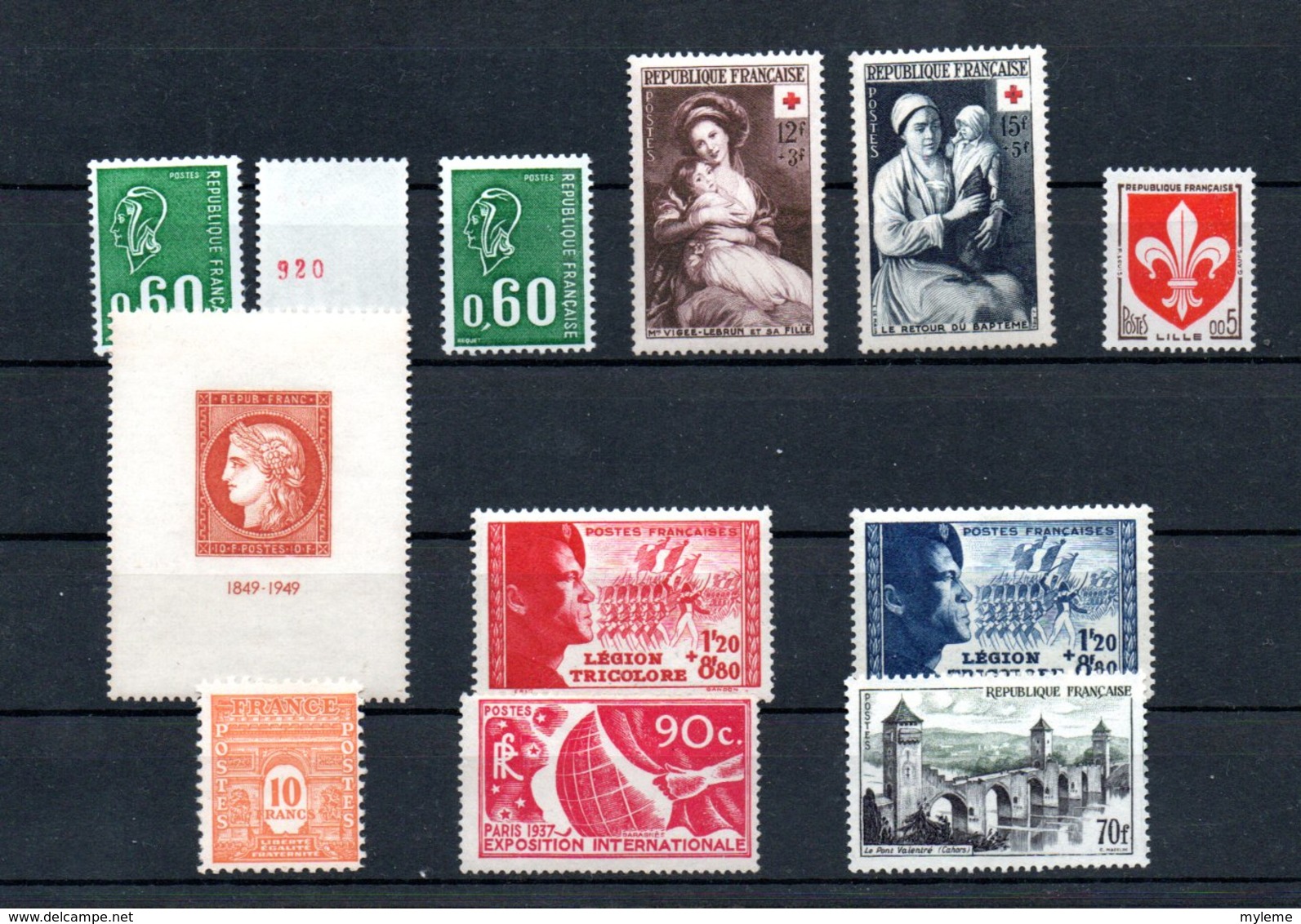 B291 Bel Ensemble De Timbres ** Pour Une Côte De 220 Euros. A Saisir !!!. - Collections (en Albums)