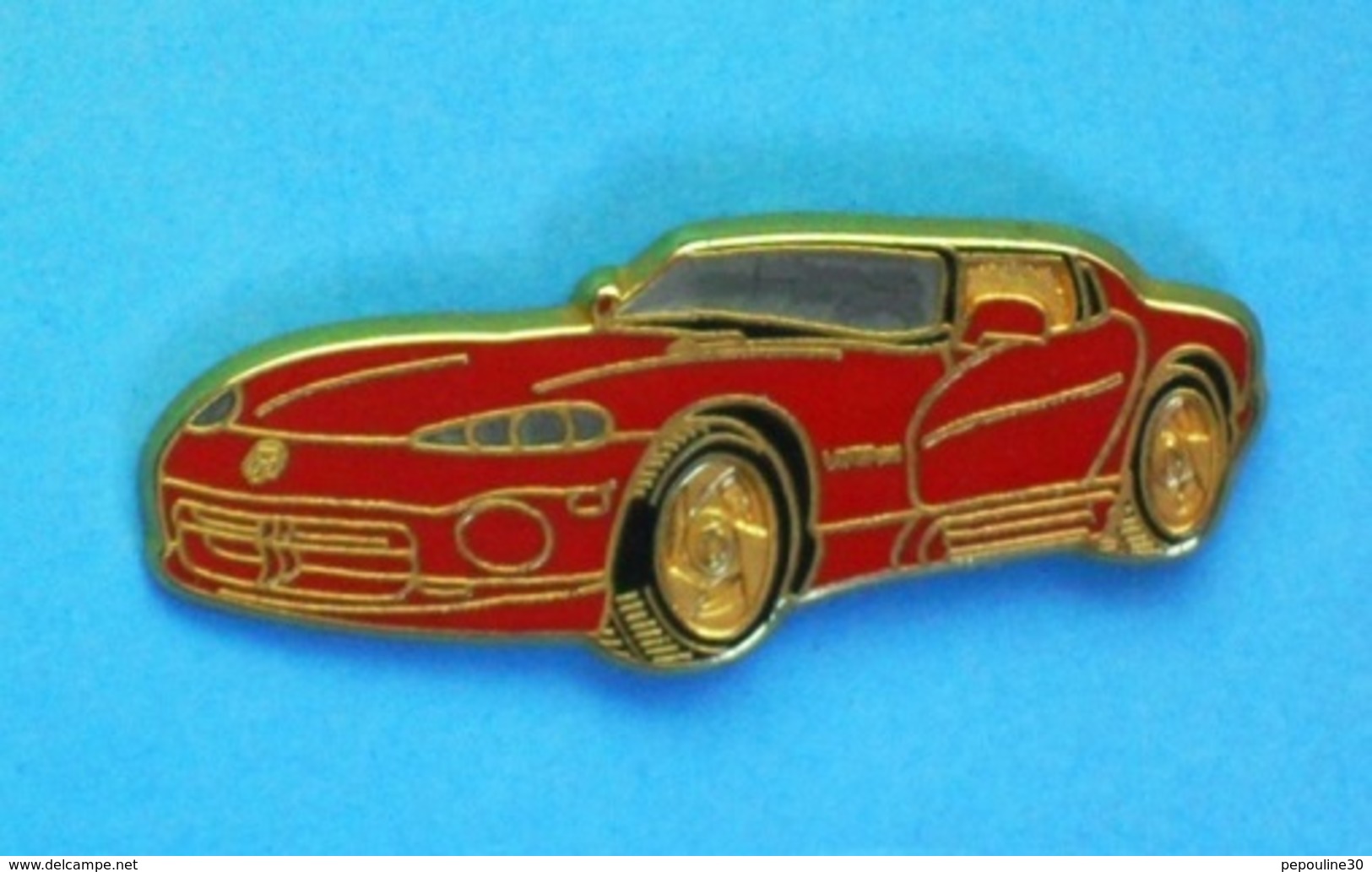 1 PIN'S  //   ** CHRYSLER / DODGE VIPER RT10 ** . (Ets BALLARD) - Corvette