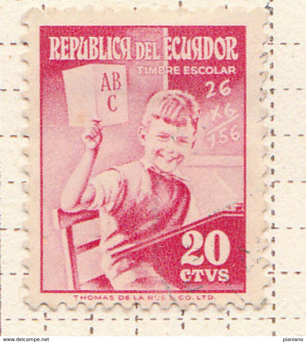 PIA - ECUADOR - 1957 : In Favore Dello Sviluppo Dell'insegnamento  - (Yv 615) - Ecuador