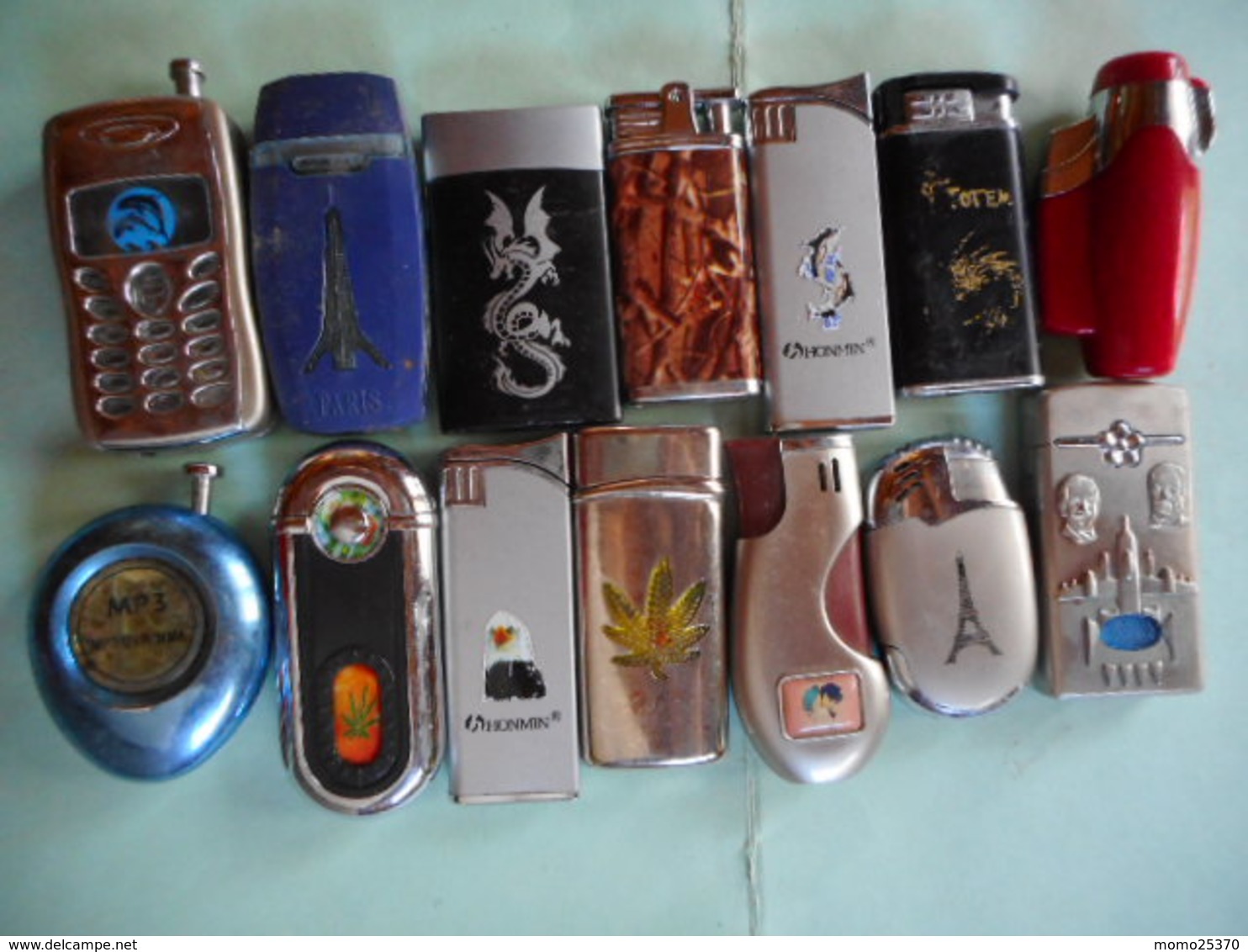 LOT 14 BRIQUETS DIVERS LIGHTER Feuerzeug ENCENDEDOR ACCENDINO AANSTEKER 打火机 Léttari Ljusare ライター /////////// - Autres & Non Classés