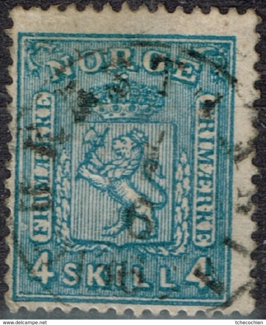 Norvège - 1867 - Y&T N° 14 Oblitéré - Oblitérés
