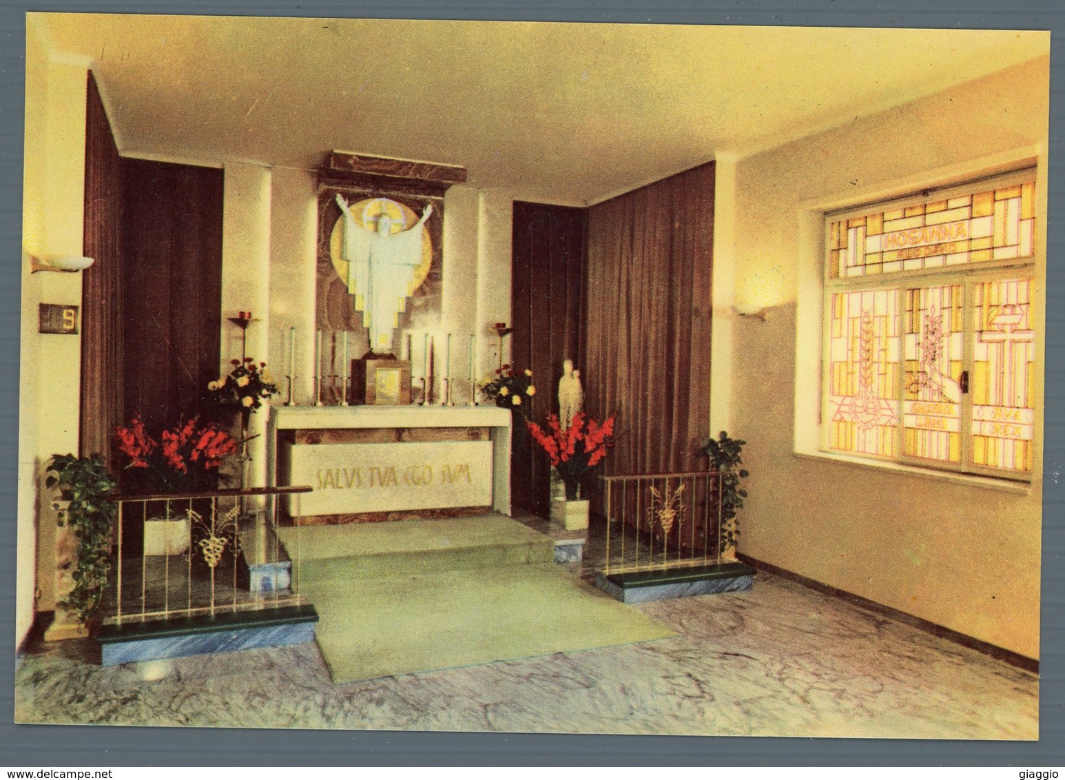 °°° Cartolina - Roma N. 728 Salvator Mundi International Hospital L'altare Della Cappella Nuova °°° - Sanidad Y Hospitales