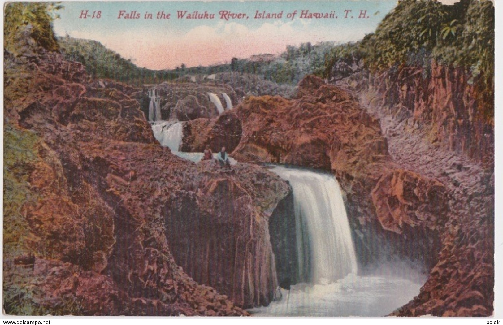 Cpa Island Of Hawaii - Falls Of The Wailuku River - Big Island Of Hawaii