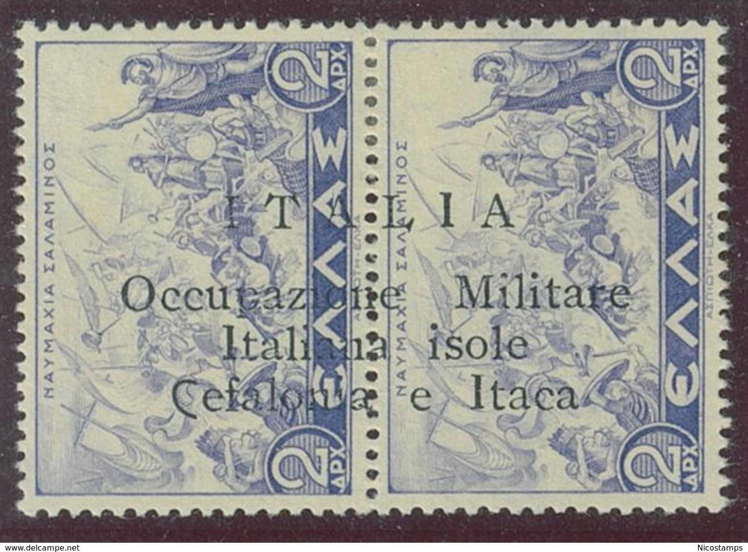 ITALIA - CEFALONIA E ITACA SASS. 17ub NUOVO - Cefalonia & Itaca