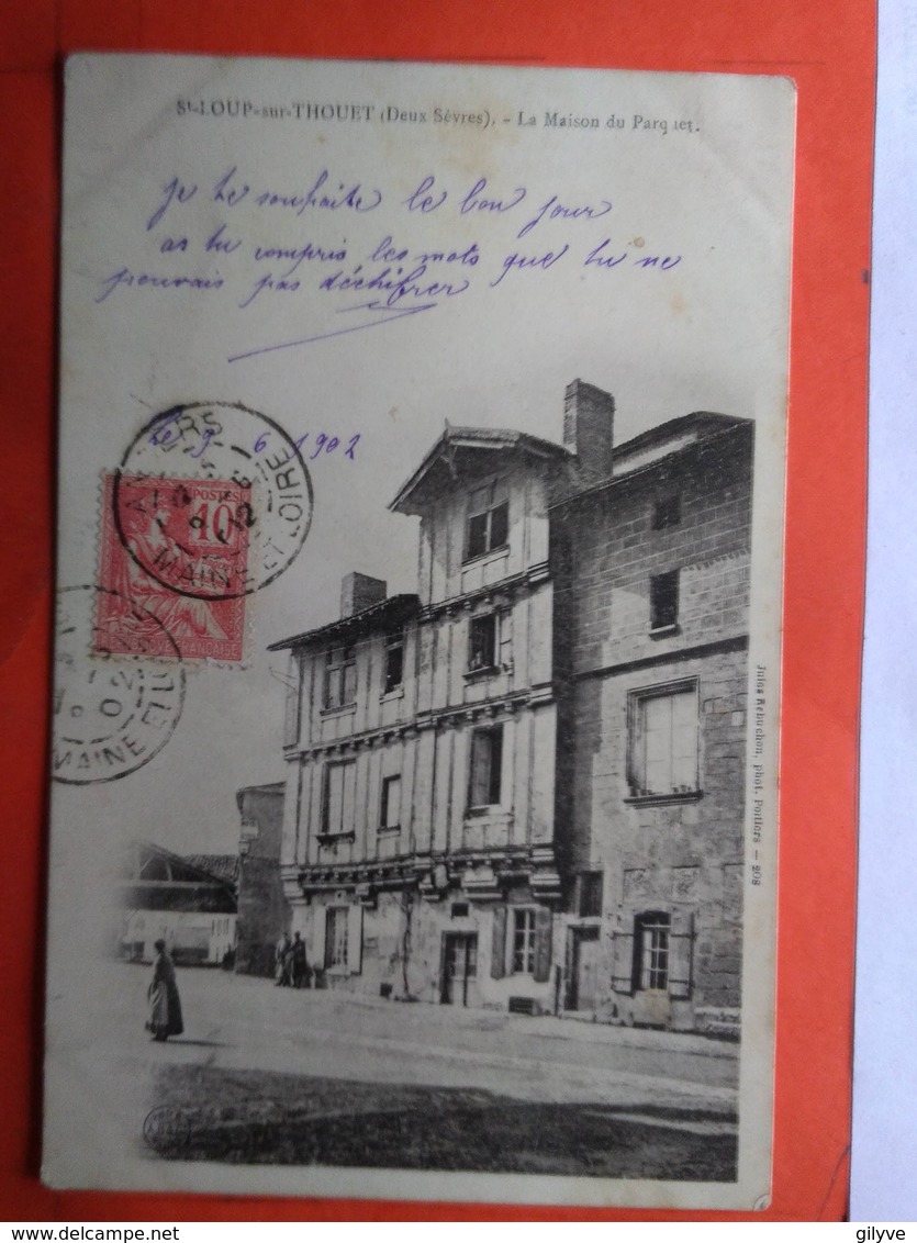 CPA (79) St Loup Sur Thouet. La Maison Du Parquet. (N.2236) - Saint Loup Lamaire