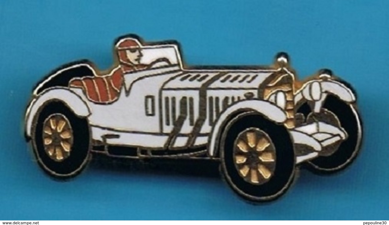 1 PIN'S //   ** CABRIOLET MERCEDES / TYPE SSK / 1927 ** . (Arthus Bertrand) - Arthus Bertrand