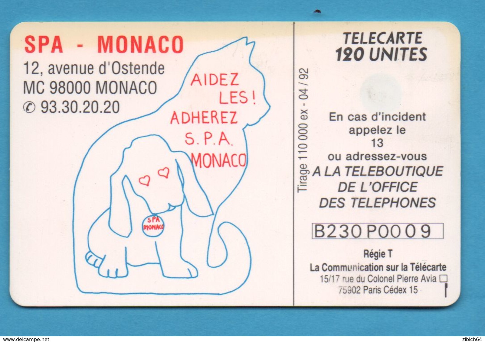 MONACO Chip Phonecard - Monaco