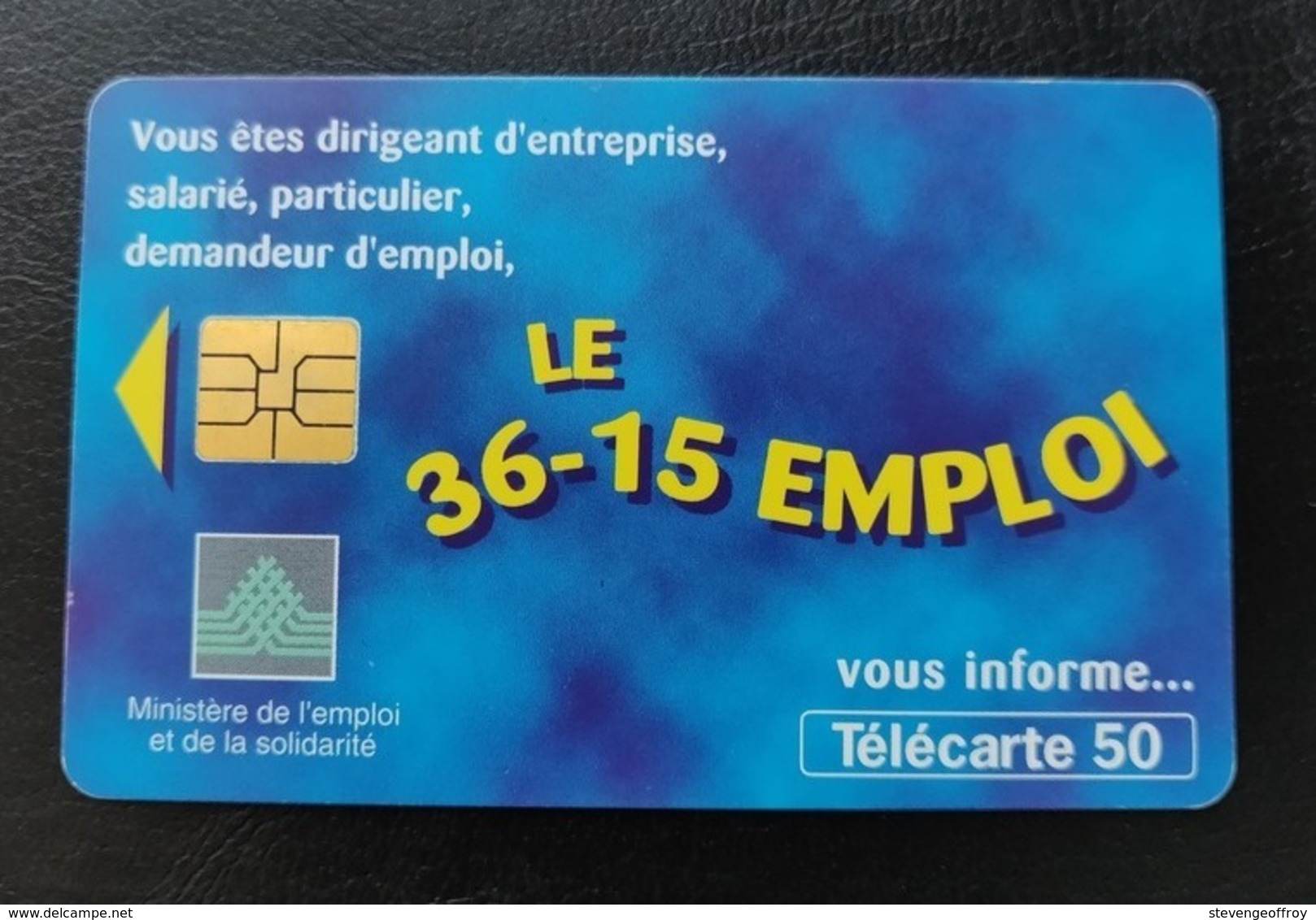Telecarte France Publique 1997 3615 Emploi Chiffre Numéro - 1997