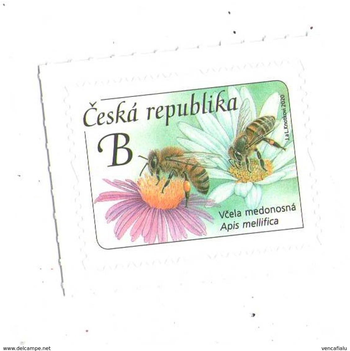 Year 2020 - Bee, Self-adhesive Stamp, MNH - Unused Stamps