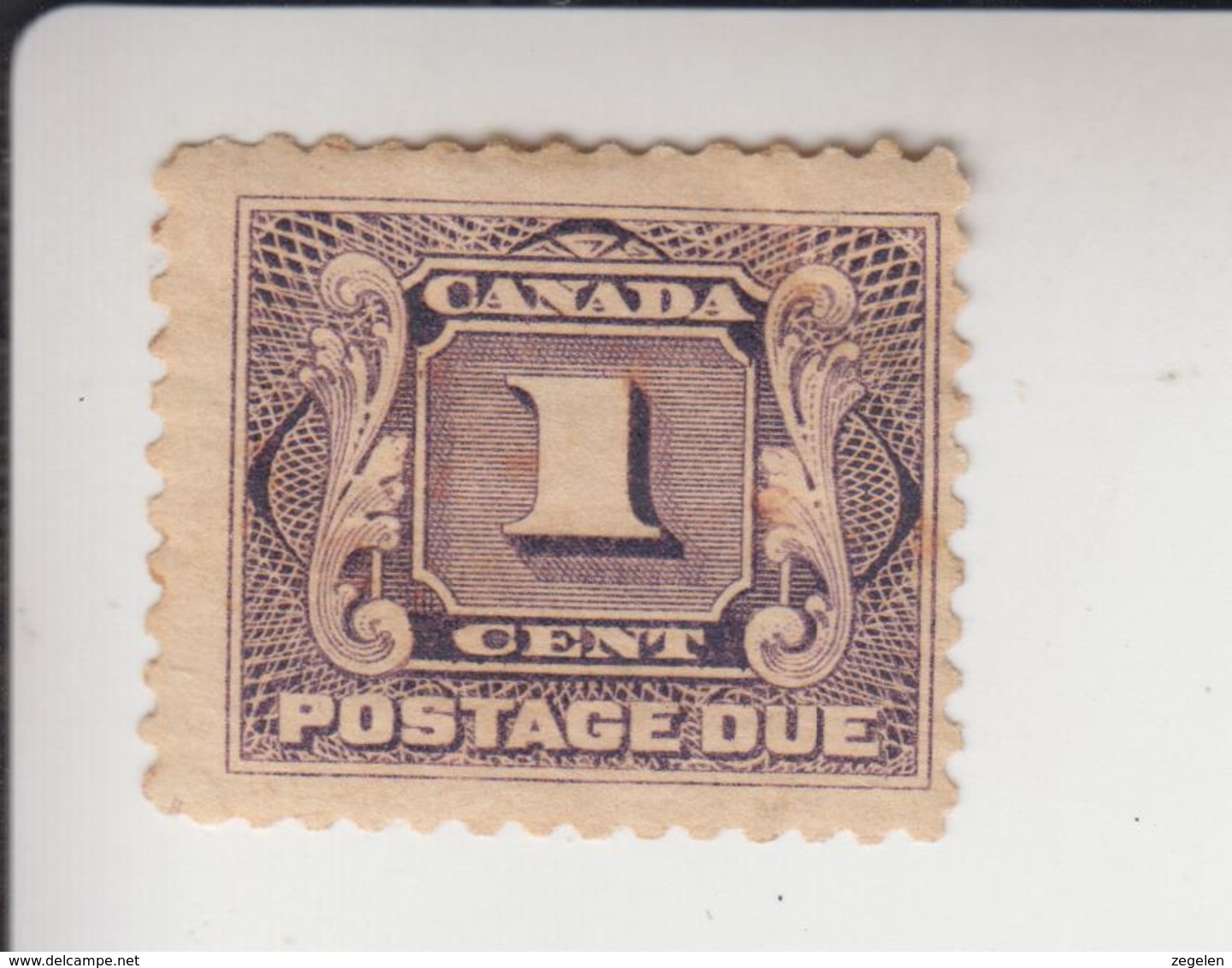 Canada Michel-cat. Porto 1x * - Postage Due