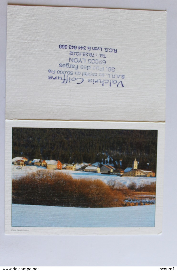 Petit Calendrier 1995  Paysage De Neige - Kleinformat : 1991-00