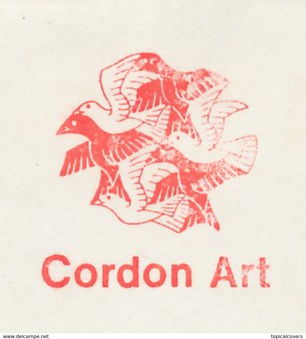Meter Cover Netherlands 1985 Cordon Art - M.C. Escher - Birds - Baarn - Other & Unclassified