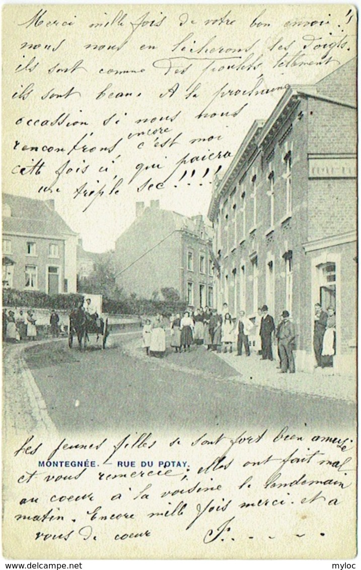 Montegnée. Rue Du Potay. - Saint-Nicolas