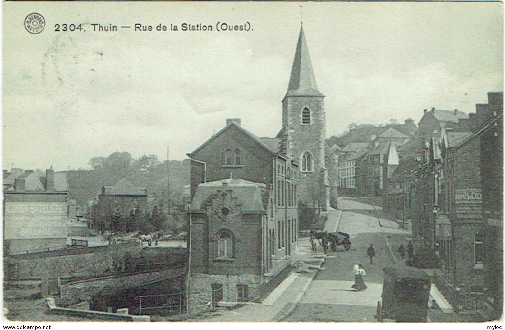 Thuin.  Rue De La Station (Ouest) - Thuin