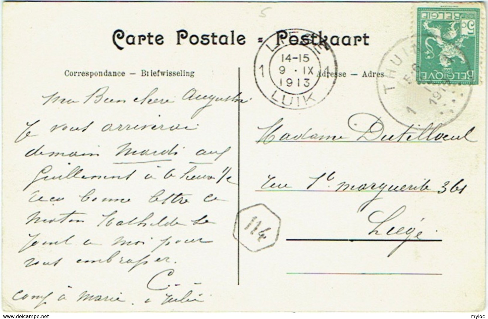 Thuin.  Rive Gauche De La Sambre. - Thuin