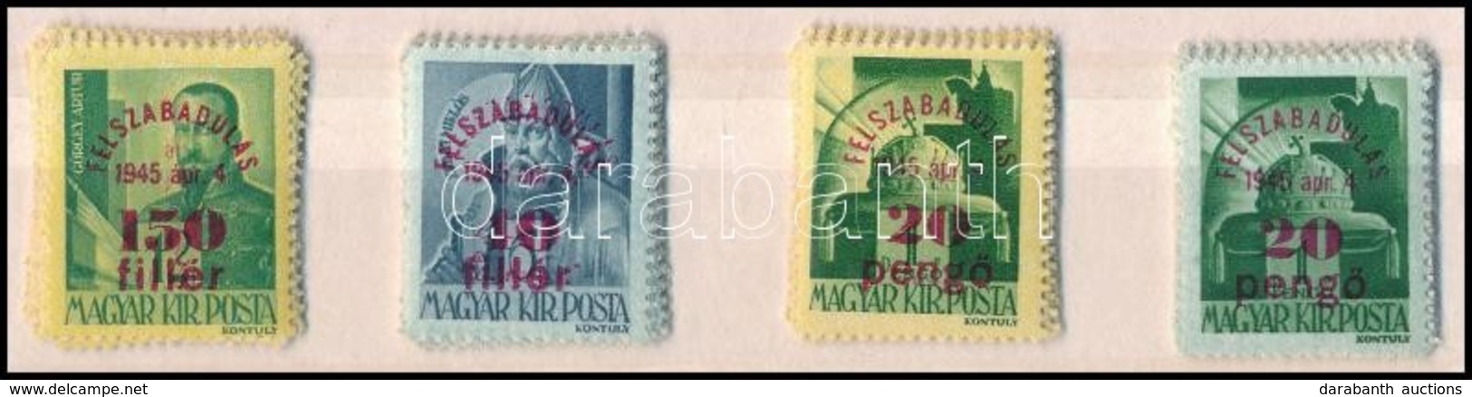 ** 1945 2 Db Felszabadulás (I.) Sor (13.000) - Other & Unclassified