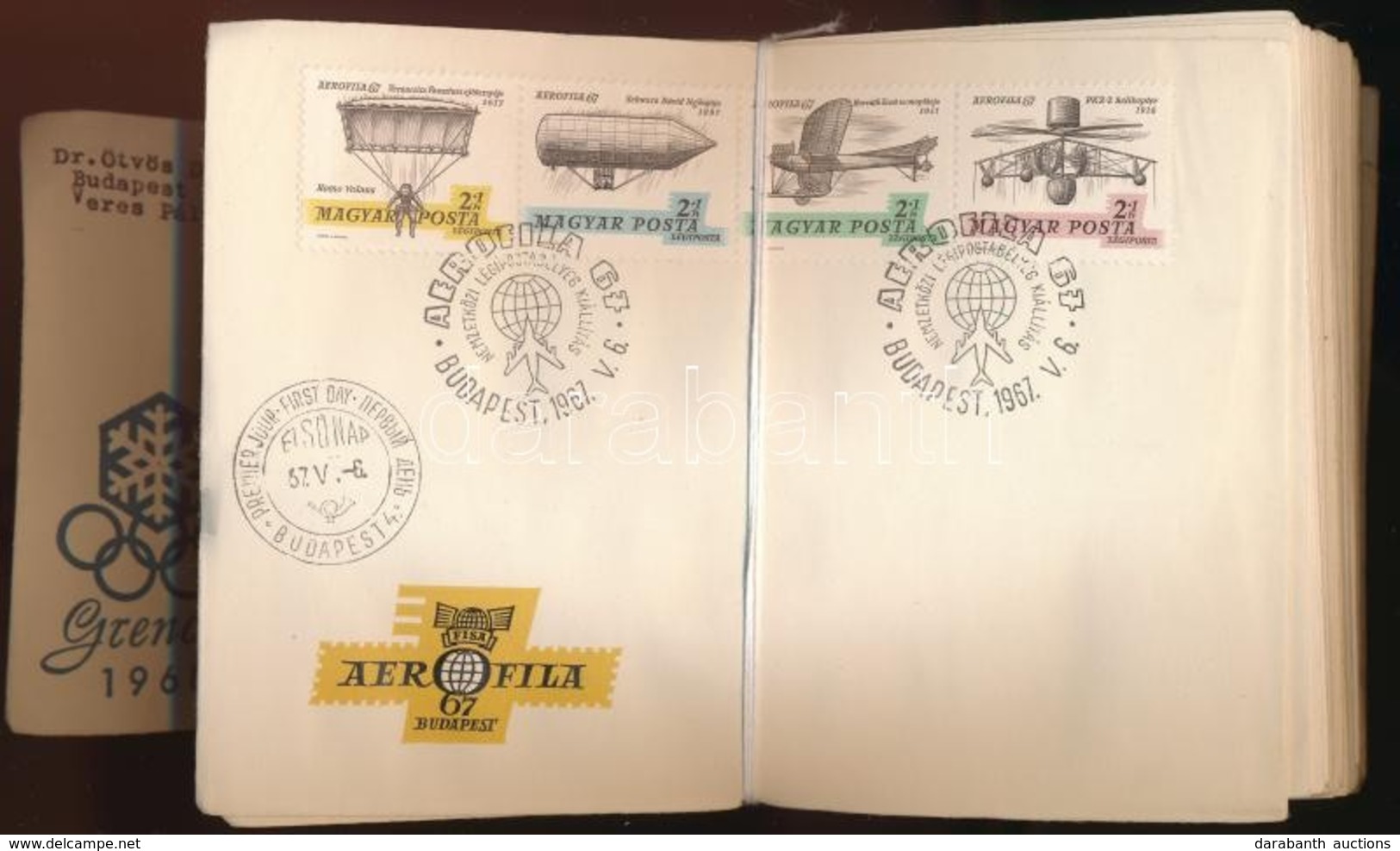 100 Db Magyar FDC Az 1960-as évek Végéről - Autres & Non Classés