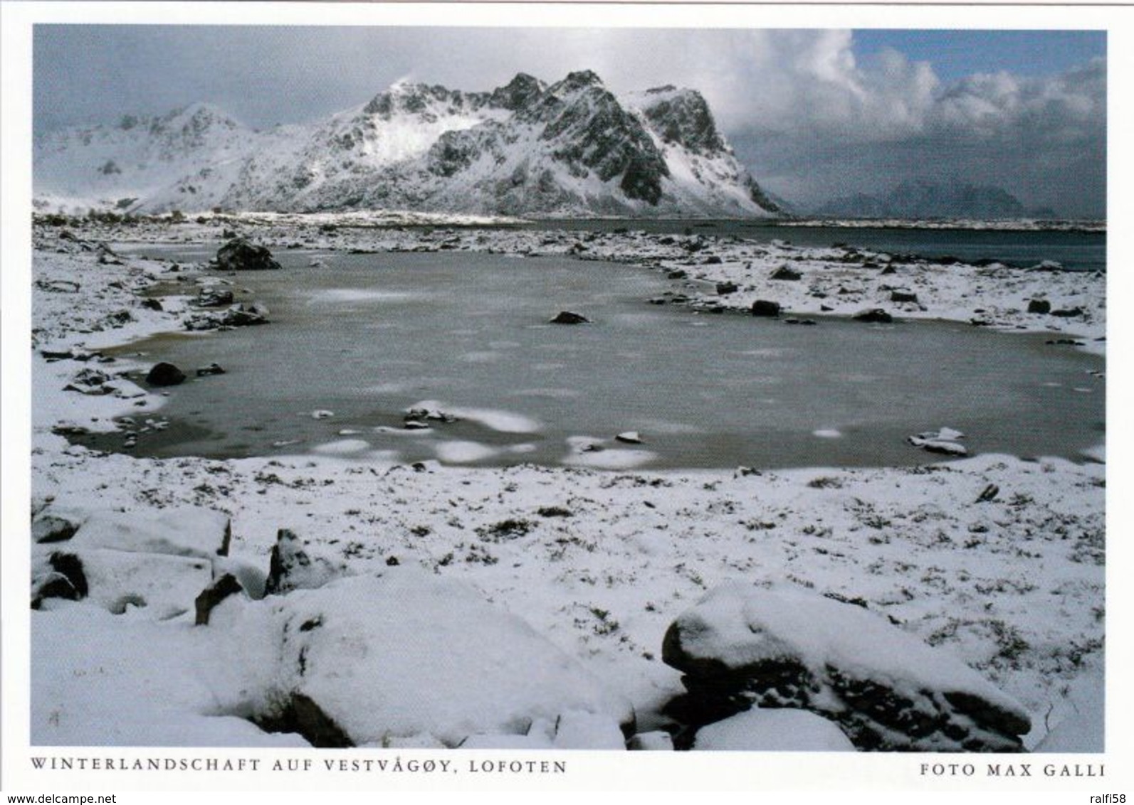 1 AK Norwegen Lofoten * Ansicht Der Insel Vestvågøy Auf Den Lofoten * - Norwegen