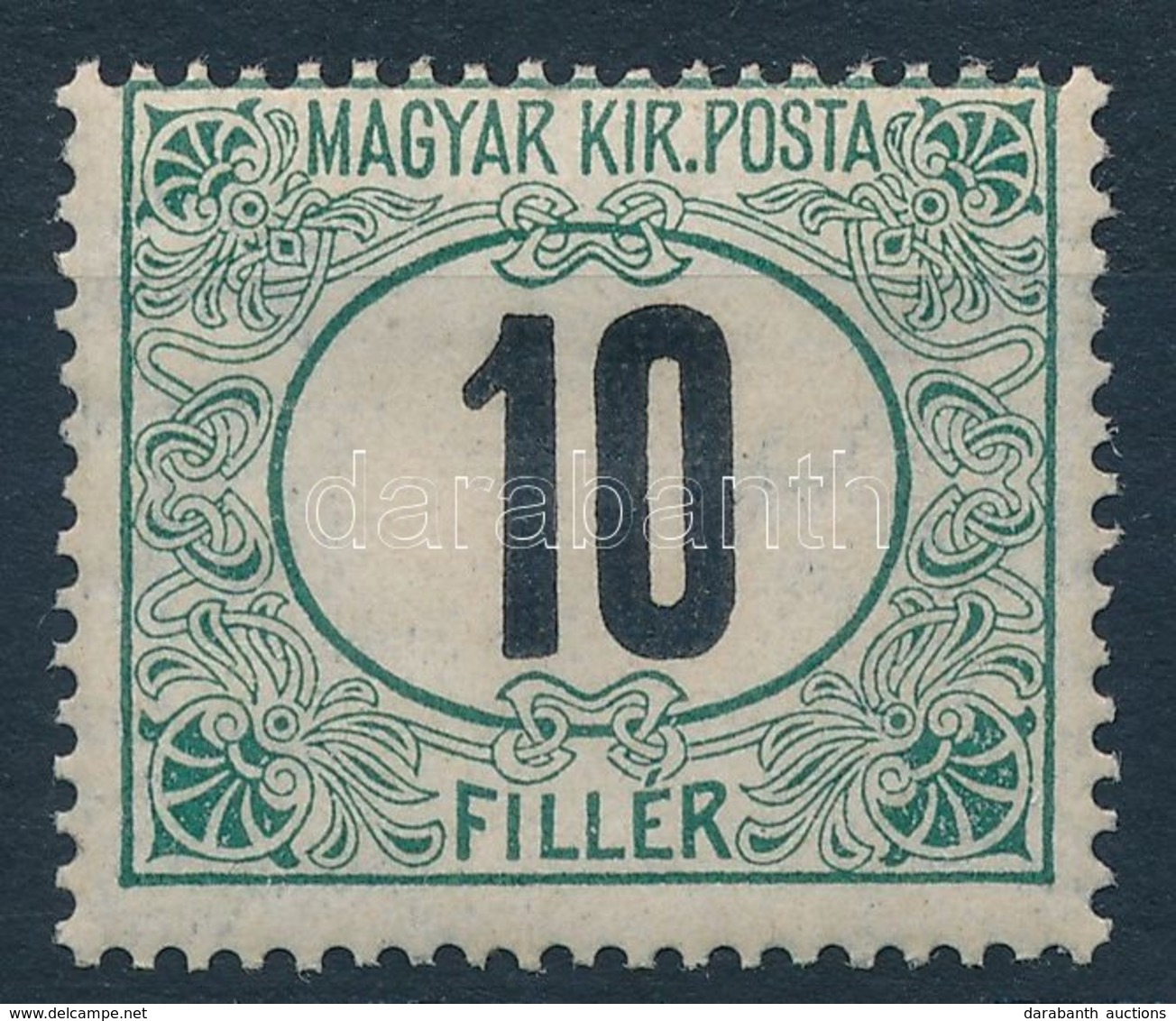 * 1905 Zöldportó 10f "B" - Autres & Non Classés