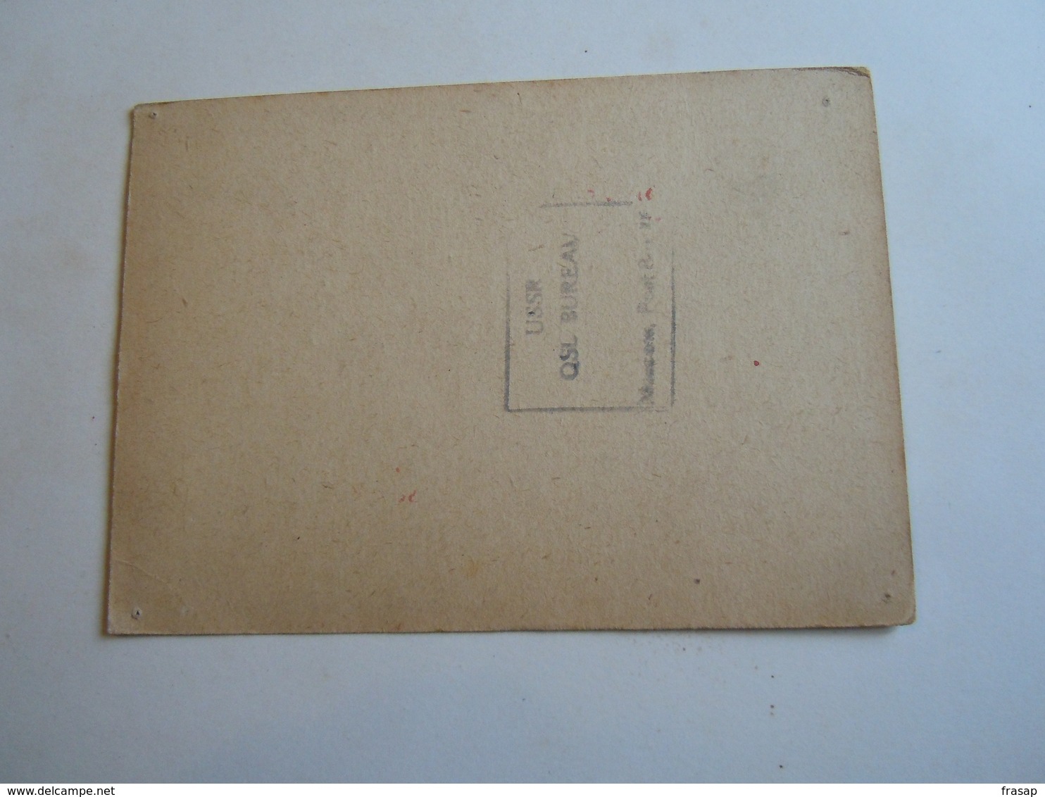 Cartolina Postale  QSL 1948 URSA 3-289 USSR - Radio