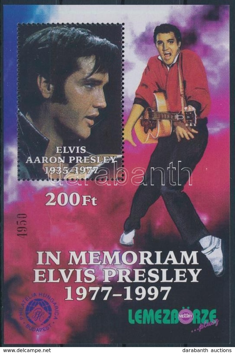 ** 1997 Elvis Presley Halálának évfordulója Emlékív - Autres & Non Classés