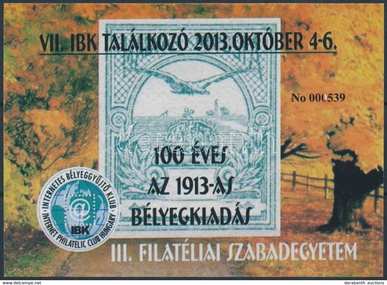 ** 2013 100 éves Az 1913-as Bélyegkiadás - Autres & Non Classés