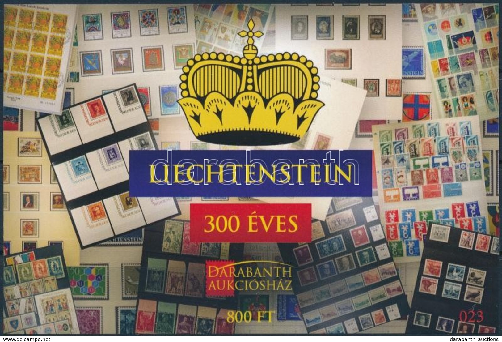 ** 2019 Liechtenstein 300 éves - Autres & Non Classés