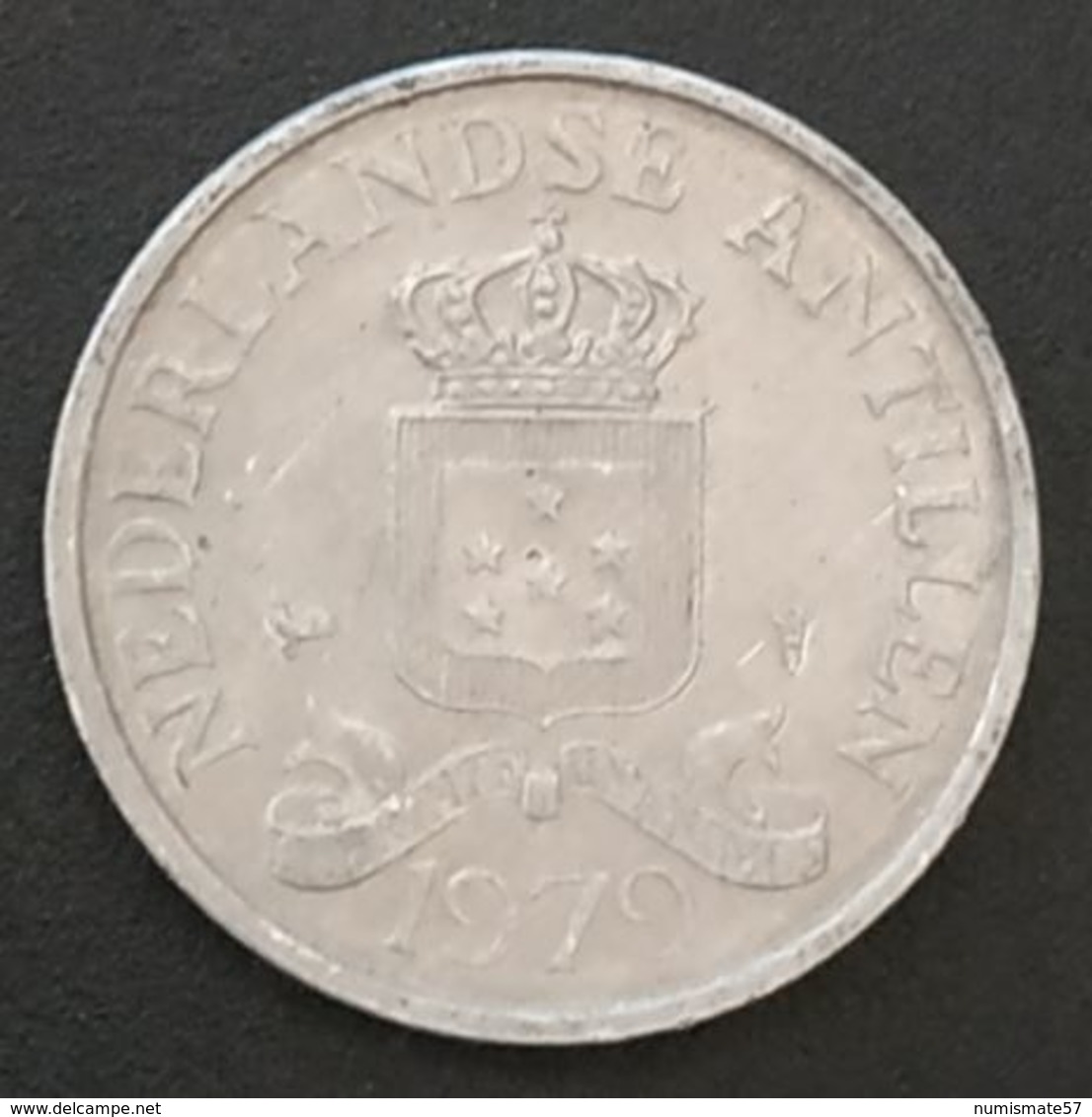 ANTILLES NEERLANDAISES - 2 1/2 - 2 ½ - CENT 1979 - Juliana - KM 9a - NEDERLANDSE ANTILLEN - Nederlandse Antillen