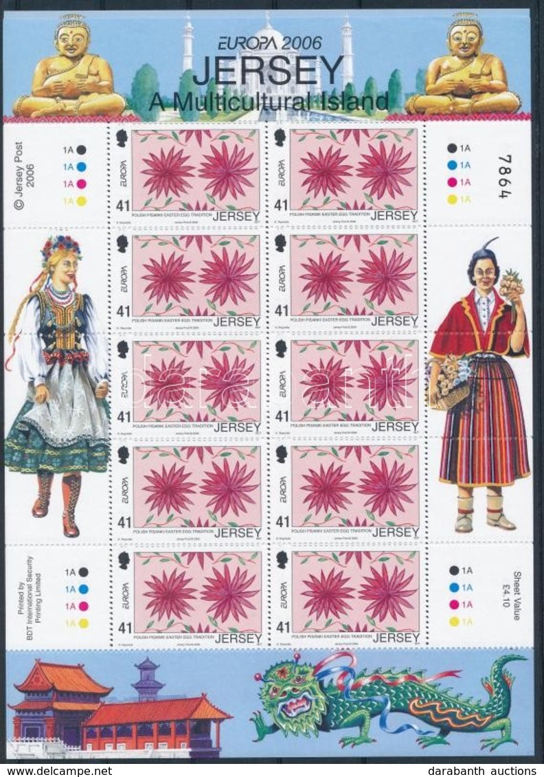 ** 2006 Europa CEPT: Integráció Kisív Sor Mi 1221-1222 - Autres & Non Classés