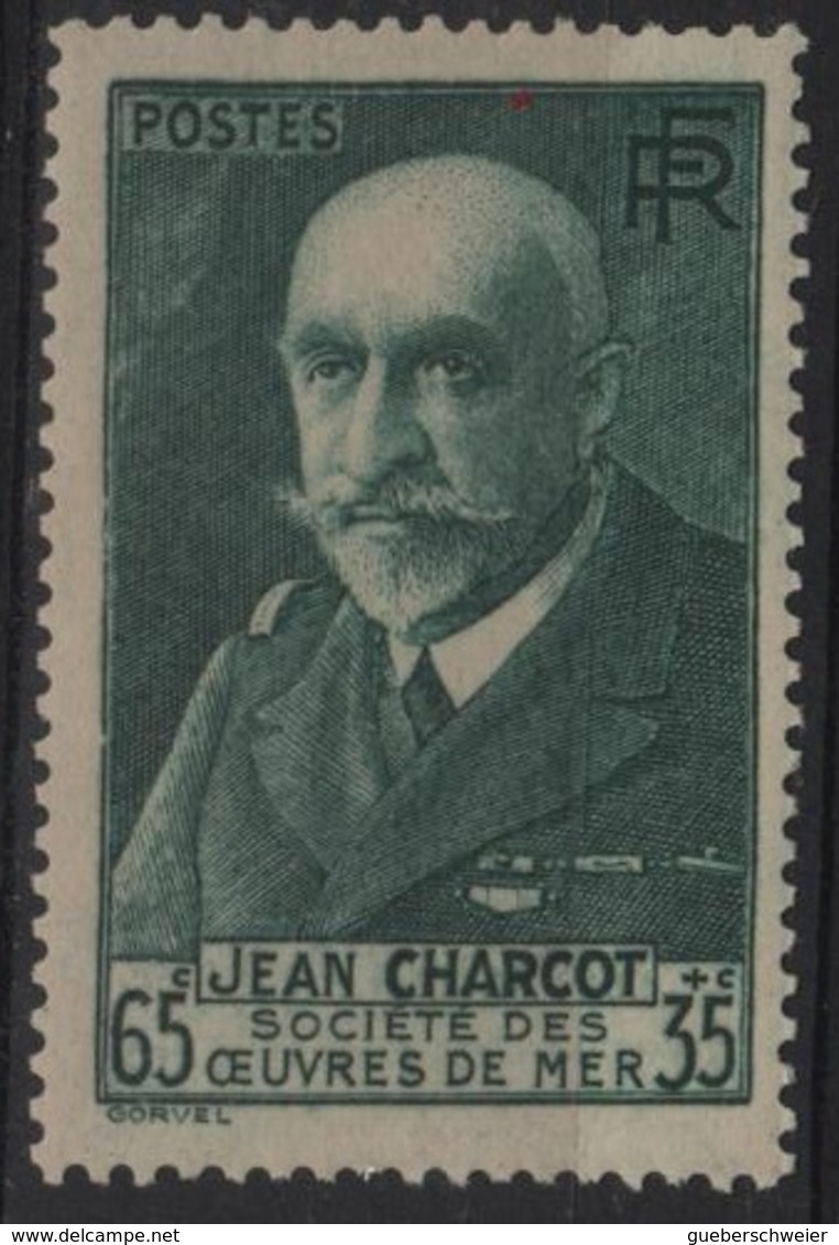 FR 1376 - FRANCE N° 377 Neuf* Jean Charcot - Neufs