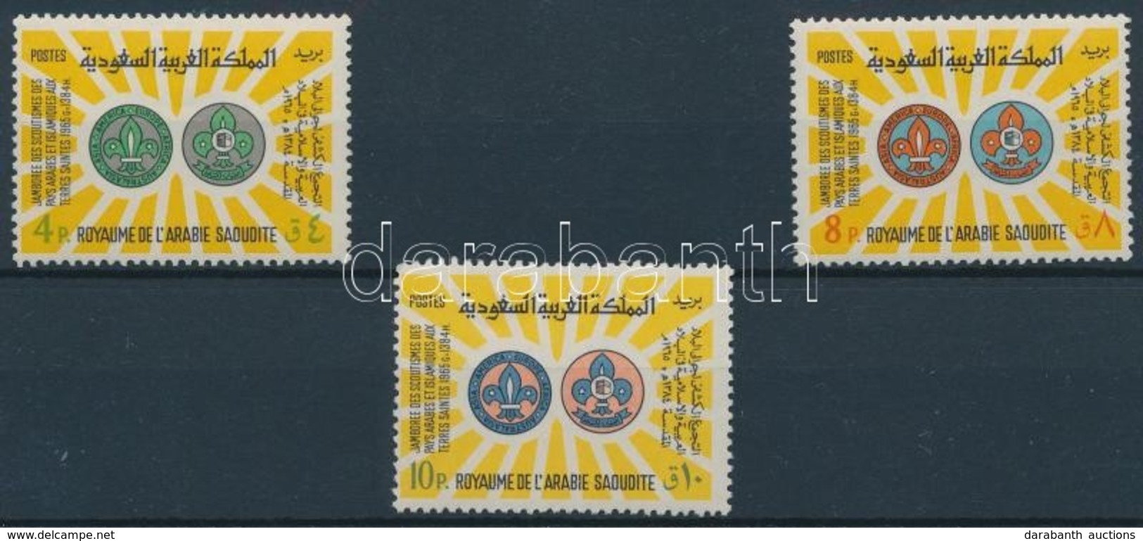 ** 1966 Cserkésztalálkozó Sor Mi 281-283 - Autres & Non Classés