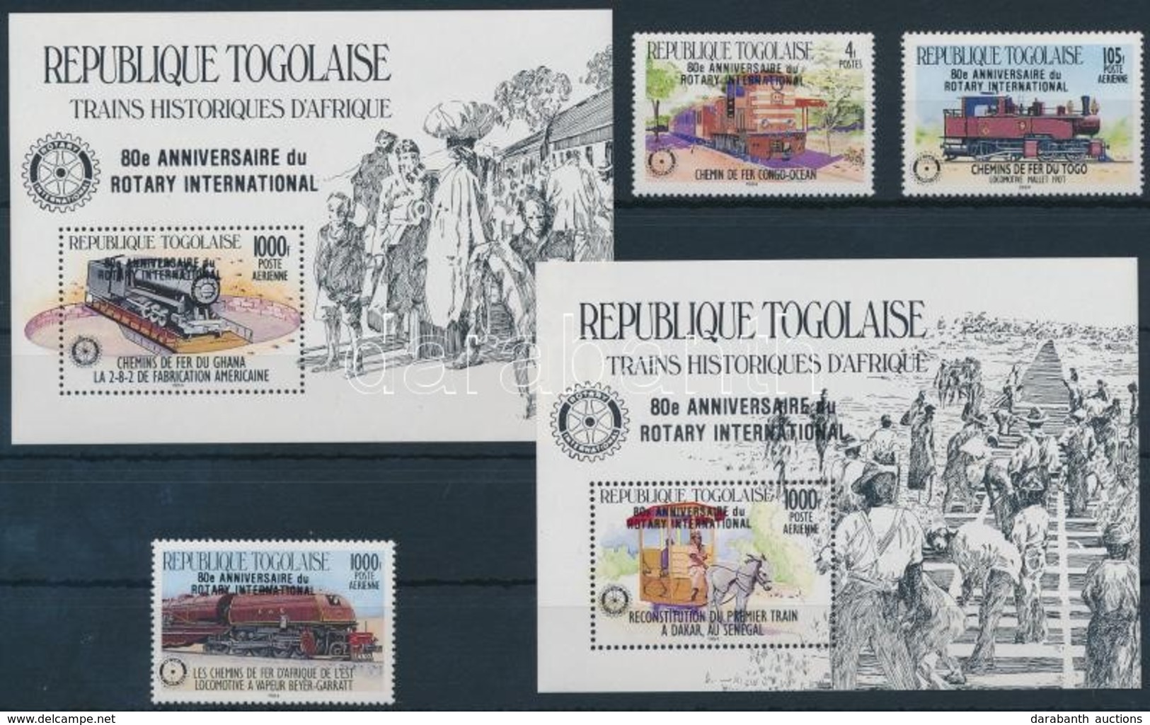 ** 1985 Rotary Felülnyomott Sor Mi 1911-1913 + Blokksor 276-277 - Sonstige & Ohne Zuordnung