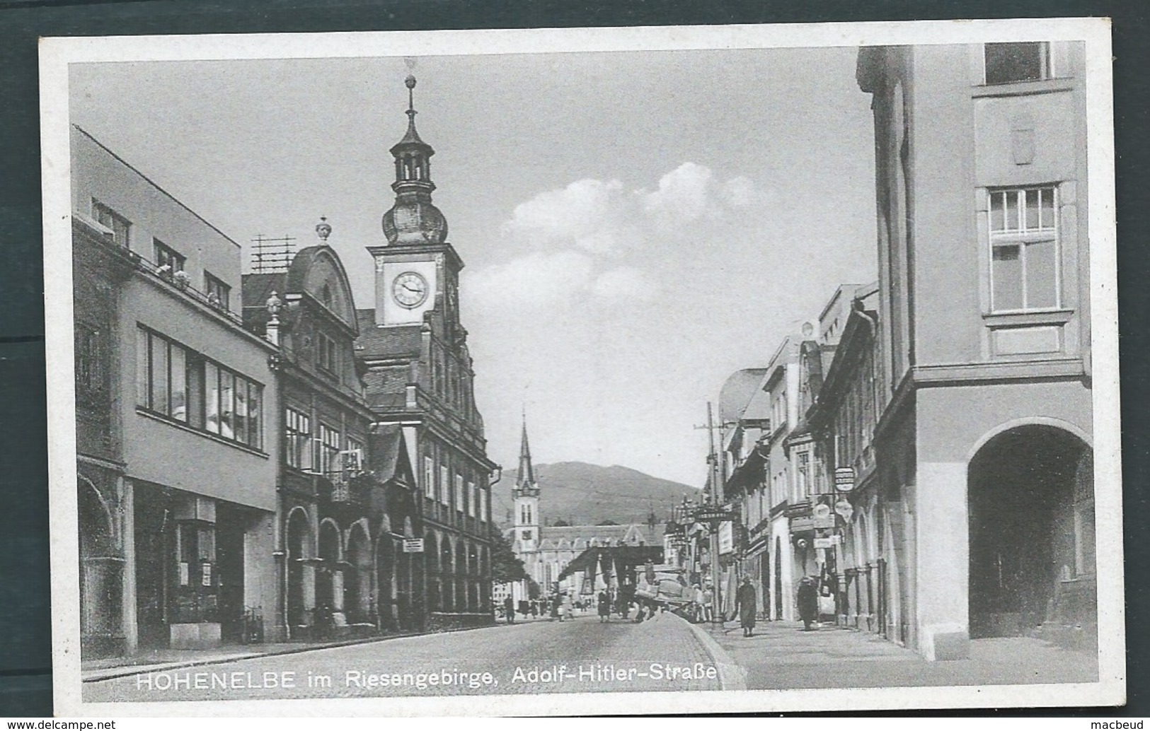 Hohenebe Im Riesengebirge , Adolf Hitler Strasse -  Maca0998 - Sudeten