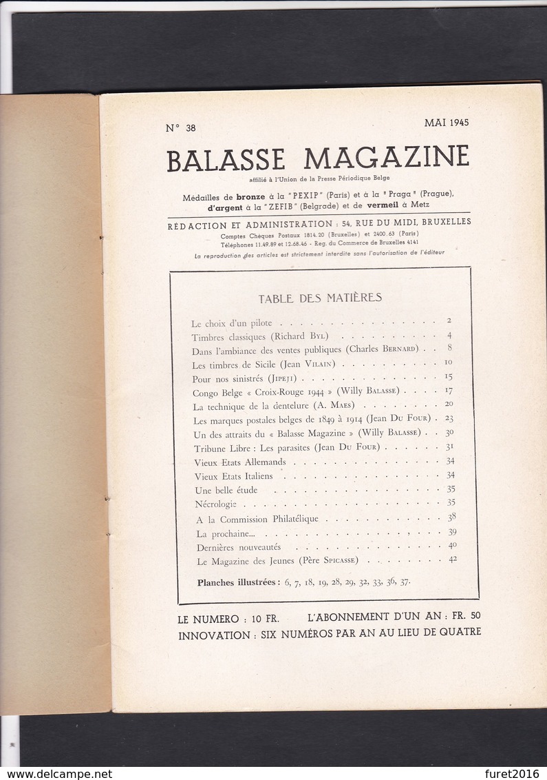 BALASSE MAGAZINE N° 38 - Guides & Manuels