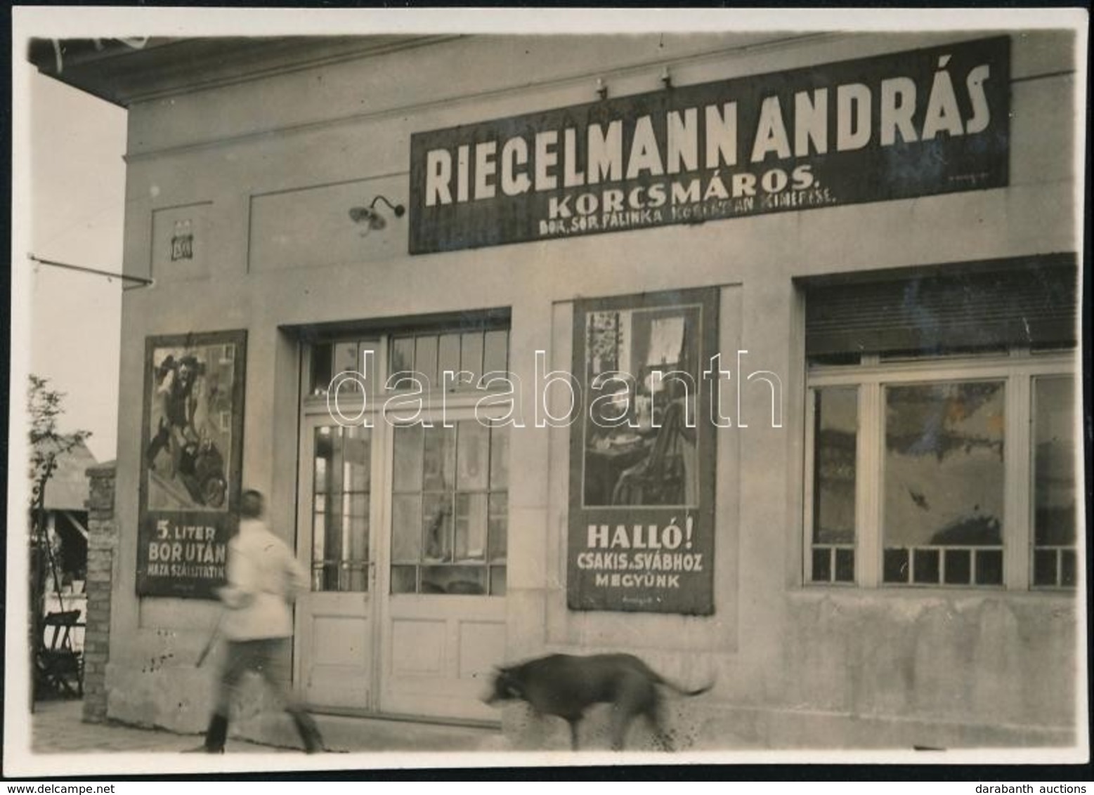 1929 Kinszki Imre (1901-1945) Budapesti Fotóművész Hagyatékából, Jelzés Nélküli Vintage Fotó, A Szerző által Datálva (Bp - Autres & Non Classés