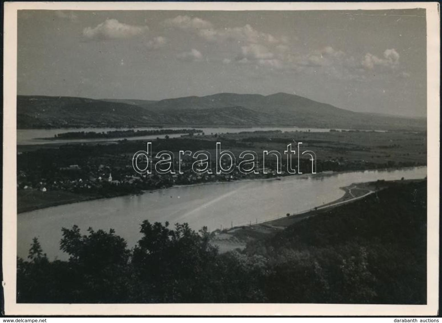 Cca 1930 Kinszki Imre (1901-1945) Budapesti Fotóművész Hagyatékából, Jelzés Nélküli Vintage Fotó (Tájkép), 13x18 Cm - Autres & Non Classés