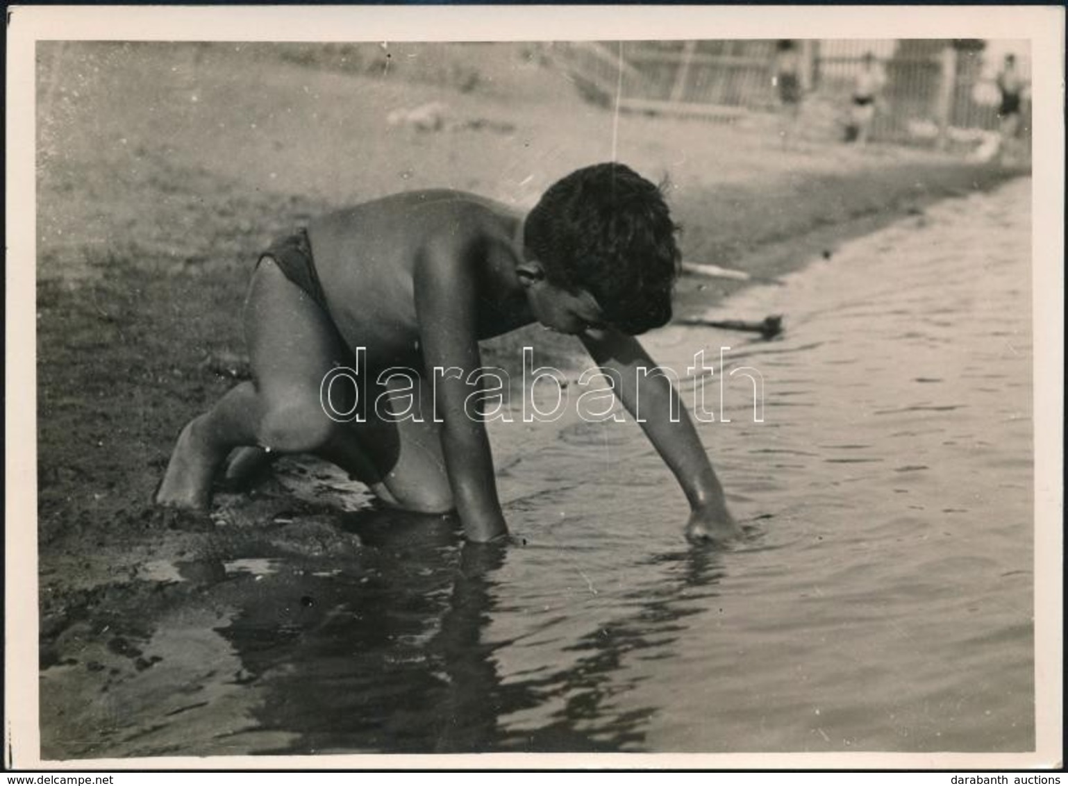 Cca 1934 Kinszki Imre (1901-1945) Budapesti Fotóművész Hagyatékából, Jelzés Nélküli Vintage Fotó, A Szerző által Felirat - Autres & Non Classés