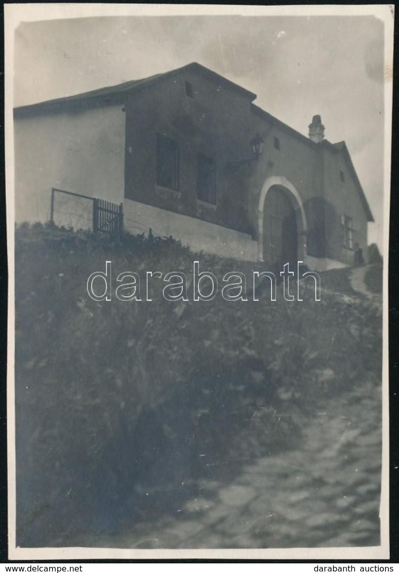 Cca 1930 Budapest, Tabáni Részlet, Fotó, 8×5,5 Cm - Autres & Non Classés