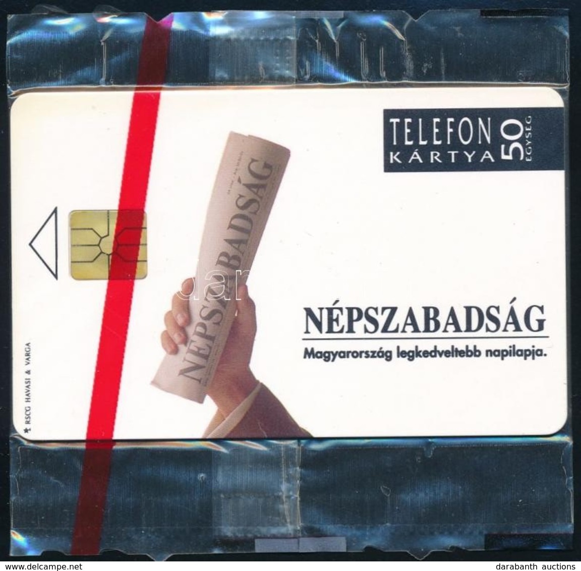 1992 Használatlan Népszabadság Telefonkártya, Bontatlan Csomagolásban. - Non Classés