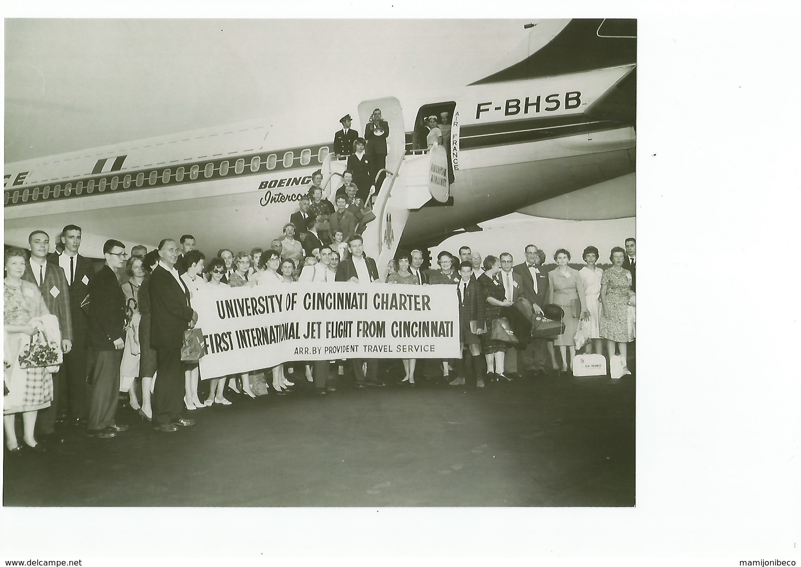 Boeing  707 Air France F-BHSB - Luchtvaart