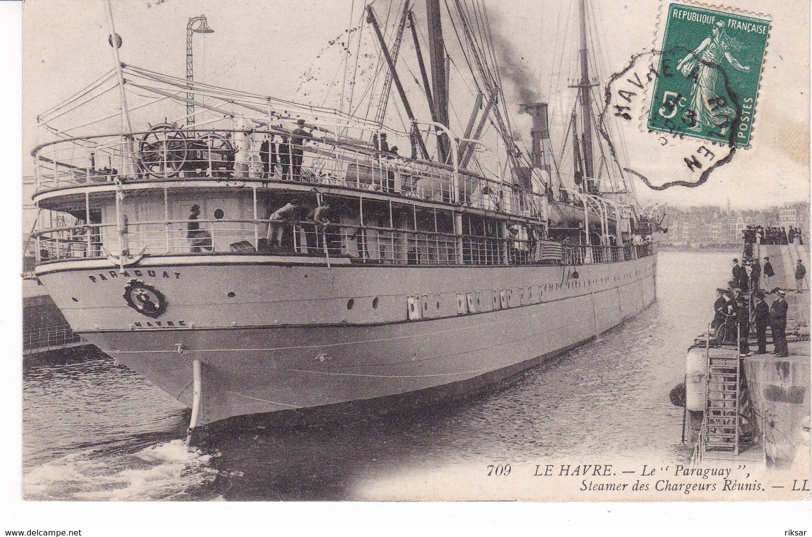 BATEAU PARAGUAY(Le Havre) - Paraguay