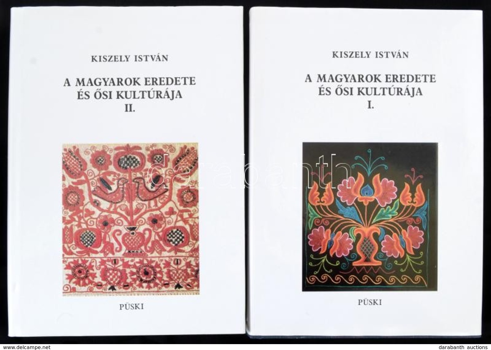 Kiszely István: A Magyarok Eredete és ősi Kultúrája. I-II. Köt. Bp.,2000, Püski. Bővített Kiadás. Kiadói Egészvászon-köt - Ohne Zuordnung
