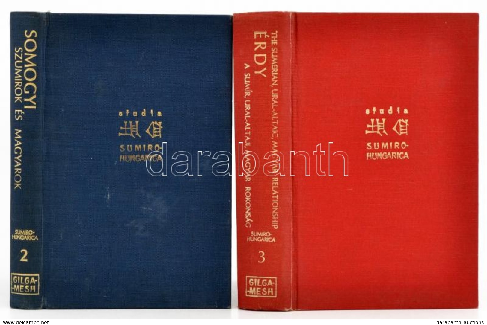 2 Db Könyv - Studia Sumiro-Hungarica 2-3. Somogyi Ede: Szumirok és Magyarok. New York, 1968, Gilgamesh; Dr. Érdy Miklós: - Non Classés